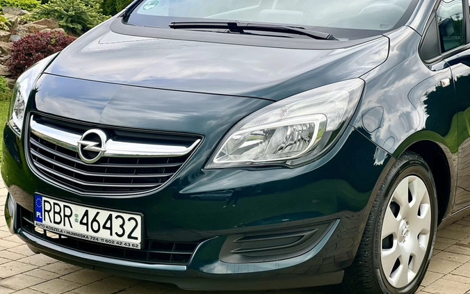 Opel Meriva cena 32900 przebieg: 124000, rok produkcji 2014 z Milicz małe 781